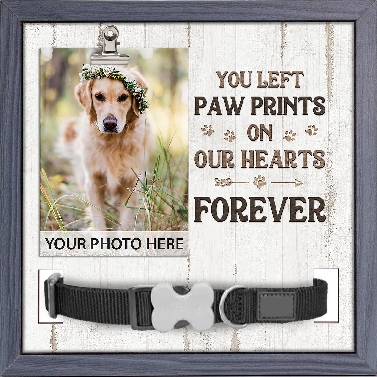 Photo 1 of Pawfect House 9x9 Pet Loss Sign - Pet Loss Gifts, Dog Memorial Gifts For Loss Of Dog, Pet Memorial Frame, Pet Memorial Gifts, Cat Memorial, Dog Frames For Pictures Memorial
