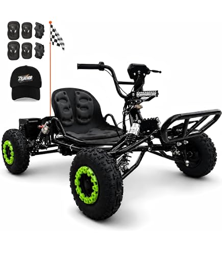 Amazon.com: Zyliathor 48V 20Ah Electric Off-Road Go Kart for