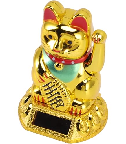 【maocat】 Amazon.com: TXYXT Maneki Neko Lucky Statue Cat Waving Arm