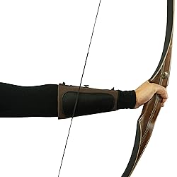 SAS Leather Traditional Arm Guard with Stretch Cord