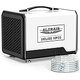ALORAIR 70 Pints Crawl Space/Commercial Dehumidifier with Pump(Helios MP35) | Compact, Portable, Industry Water Damage Unit, Covers Up to 1,000 Sq. Ft., 6-Year Limited Warranty,for Basement, Garage