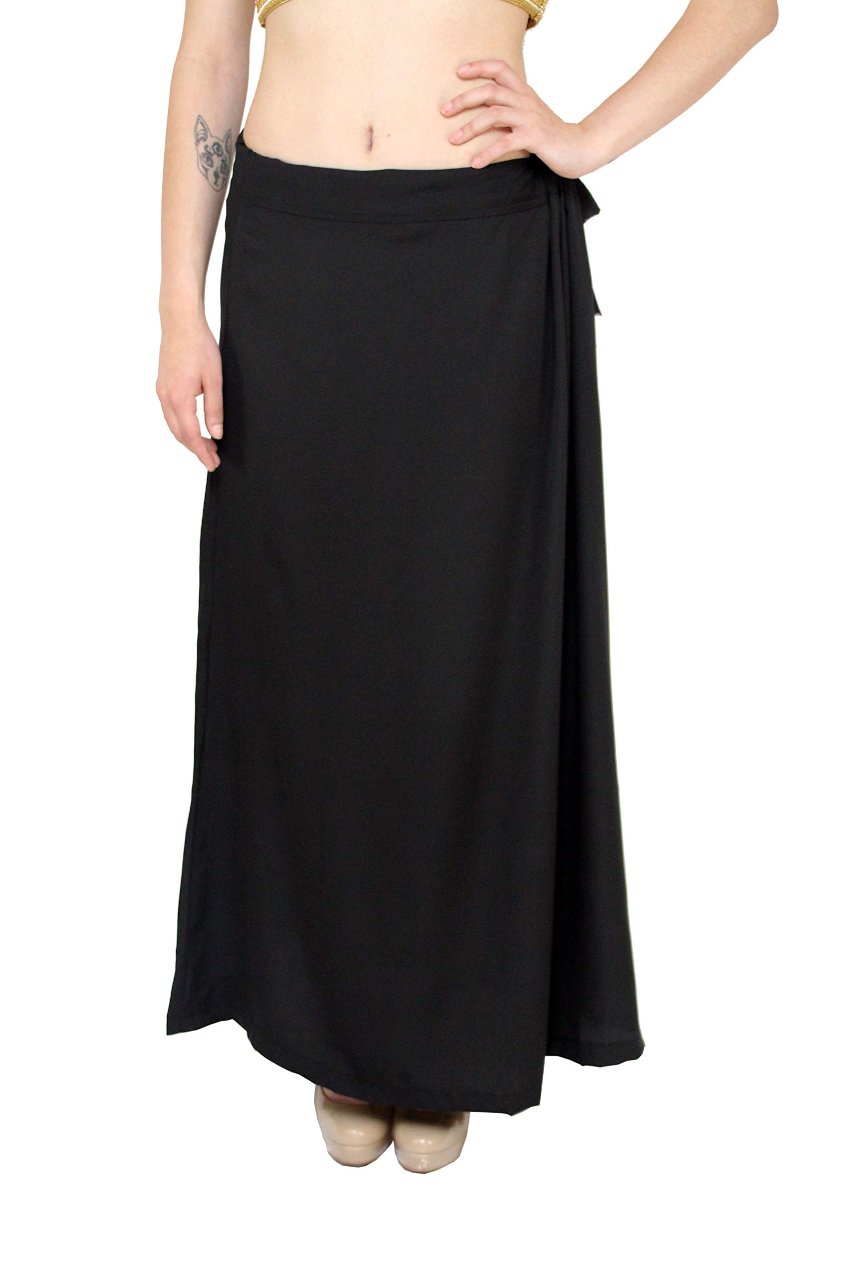 Multiple Colors Sari Petticoat Stitched Indian Saree Petticoat