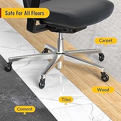 HOLKIE Office Chair Wheels Roller Blade Caster