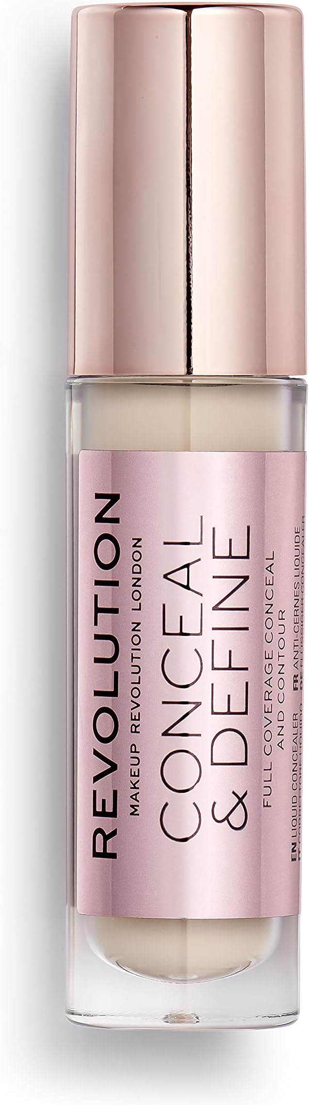 Revolution Conceal & Define Concealer C1 Beige by Revolution Beauty London