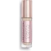Revolution, Conceal &amp; Define Concealer, Full Coverage &amp; Lightweight, Long-Lasting Matte Finish, Vegan &amp; Cruelty-Free, C1 Fair to Light Skin Tones, 0.14 oz