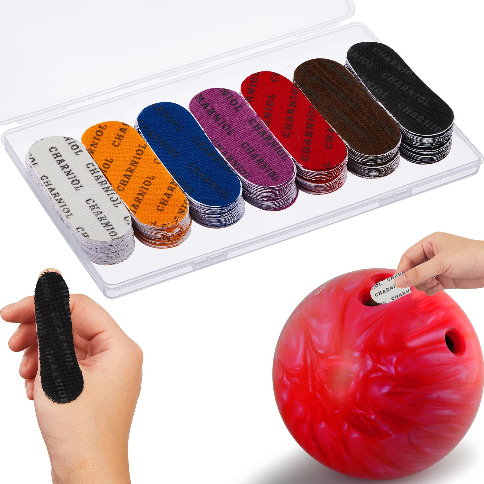 Photo 1 of 140 Pieces Bowling Tape Bowling Finger Thumb Tape for Ball Hole Thumb Protection Bulk for Sport Supplies