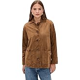 Z SUPPLY Women's Decker Faux Suede Chore Jacket