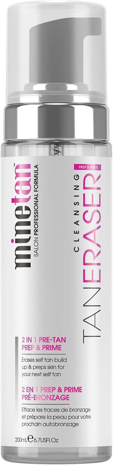 MINETAN BODY.SKIN Eraser - Fake Tan Remover - Removes Self Tan Mousses, Lotions and Mists, Vegan Friendly, 6.7 fl oz, 200 ml