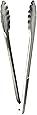 Winco Stainless Steel, Coiled Spring Utility Tong Heavyweight, 12-Inch, Medium