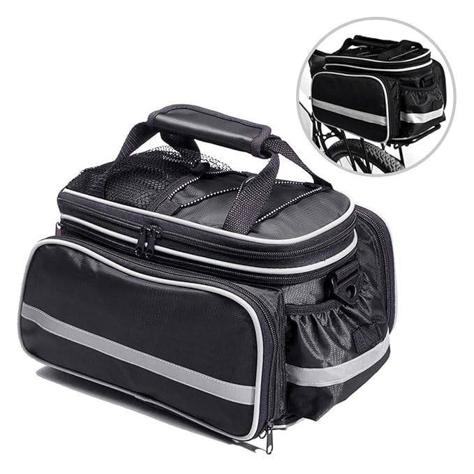 Bicycle Pannier, Bodecin Outdoor Waterproof Multi function Portable Bicycle Pack Bike Pannier