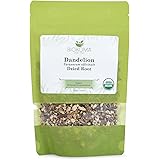 Biokoma Pure and Organic Dandelion Root Tea 100g (3.55oz) Natural Dandelion Root Organic Herbal Tea in Resealable Moisture Pr