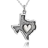 FashionJunkie4Life 925 Sterling Silver Western Coyboy and Cowgirl Pendant Necklaces
