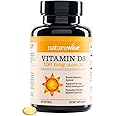 NatureWise Vitamin D3 4000iu (100 mcg) 200-Day Supply for Immune Support, Healthy Muscle Function, and Bone Health - Non-GMO, Gluten Free in Organic Extra Virgin Olive Oil, (Mini Softgel), 200 Count