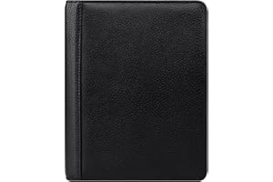 FRANKLIN COVEY FranklinCovey - Franklin Binder - Leather Open Binder (Classic, Black)