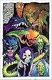 Nightmare Creatures - Officially Licensed - Laminated Blacklight Poster - 23.5" x 35.5"