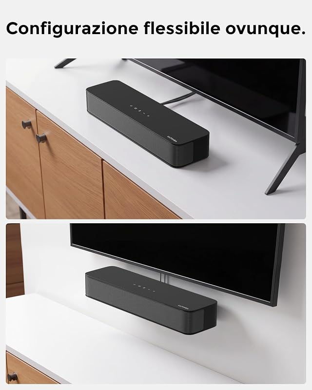 Soundbar 2.1 canali per TV, subwoofer integrato — foto 5 di 6