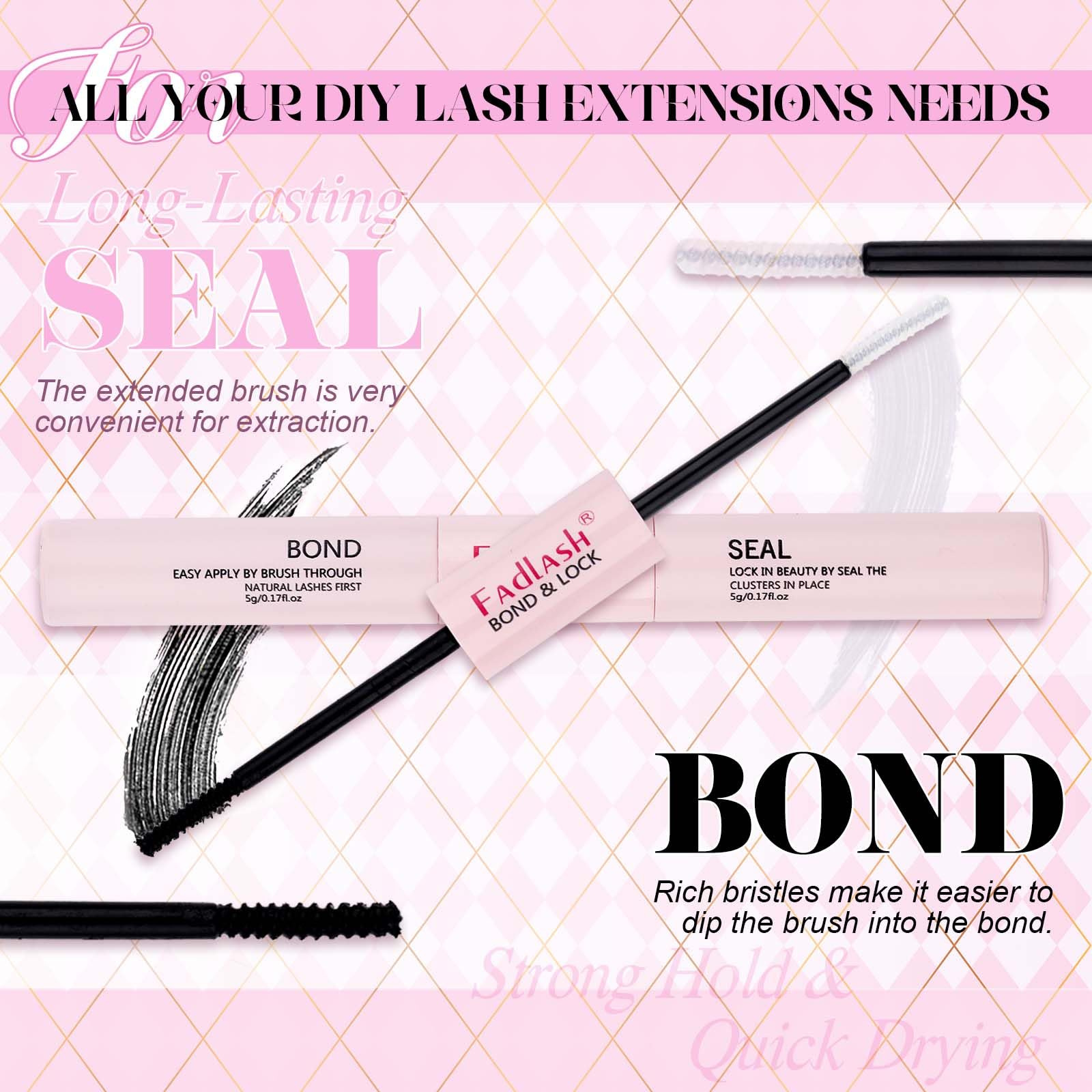 DIY Lash Extensions Kit, Lash Clusters