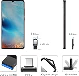 KOOTION 32GB USB C Flash Drive OTG Type C 3.0 Metal Swivel Thumb Drive Silver view 6