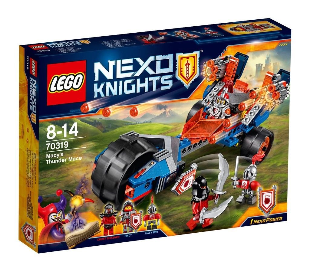 LEGO Nexo Knights Ariete demoledor de Macy juegos de construcción