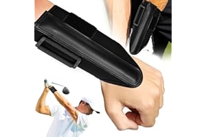 Wrist Trainer Pro, Adjustable Golf Wrist Brace for Left/Right Handed, Golf Training Aid to Correct Wrist Angle & Develop Musc