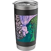 Wicked: For Good Glinda and Elphaba in Perfect Contrast Stainless Steel Insulated Tumbler