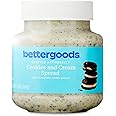 bettergoods Cookies and Cream Spreads, 13oz Jar - White Chocolate Swirled With Crumbles, Great Snack Snacking Dessert Food Treat