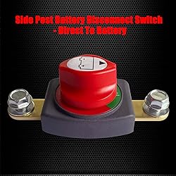 Ampper Side Post Battery Disconnect Switch, 12-48 V