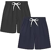 DANI CHINS Boys Loose Athletic Shorts with Pockets for Casual Sports Outdoor