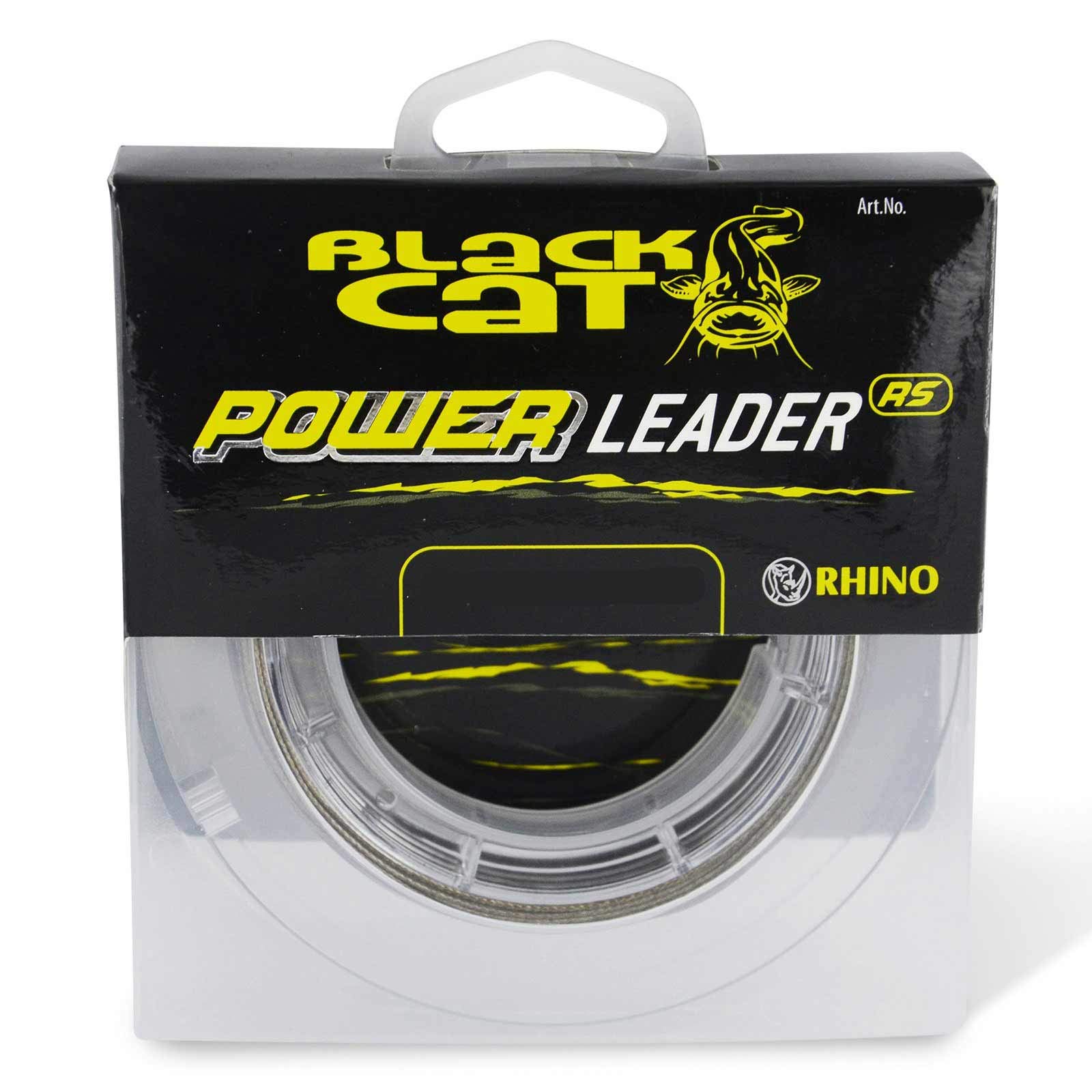 Black Cat Diameter 1.00 mm Power Leader 20 m 80 kg, 176 lbs, Green, 1.00 mm