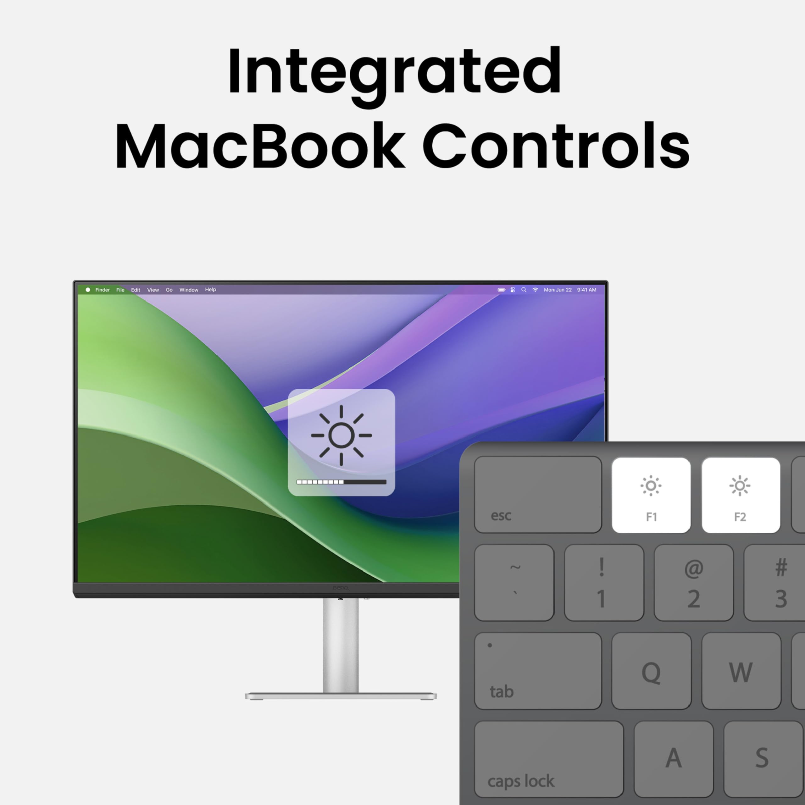 BenQ MA320U 32 Zoll 4K 3840x2160 Monitor für MacBook Pro/Air, Dual USB-C, 90W-Stromversorgung, Mac Color Match, USB-Hub, Helligkeits- und Lautstärkeregelung auf Mac, Verstellbarer Fuß, P3-Farbraum 4