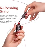 beetles Gel Polish Candy Cane Gift Set 6 Colors Glitter Red White Snow view 6