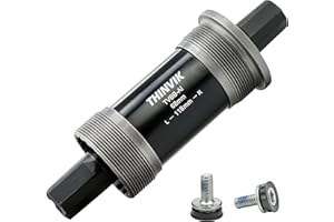 Thinvik Square Tapered Bottom Bracket - 68mm English BSA for Shimano BB-UN26/BB-300/BB-100/BB-101, 68mm x 107 110 113 116 118