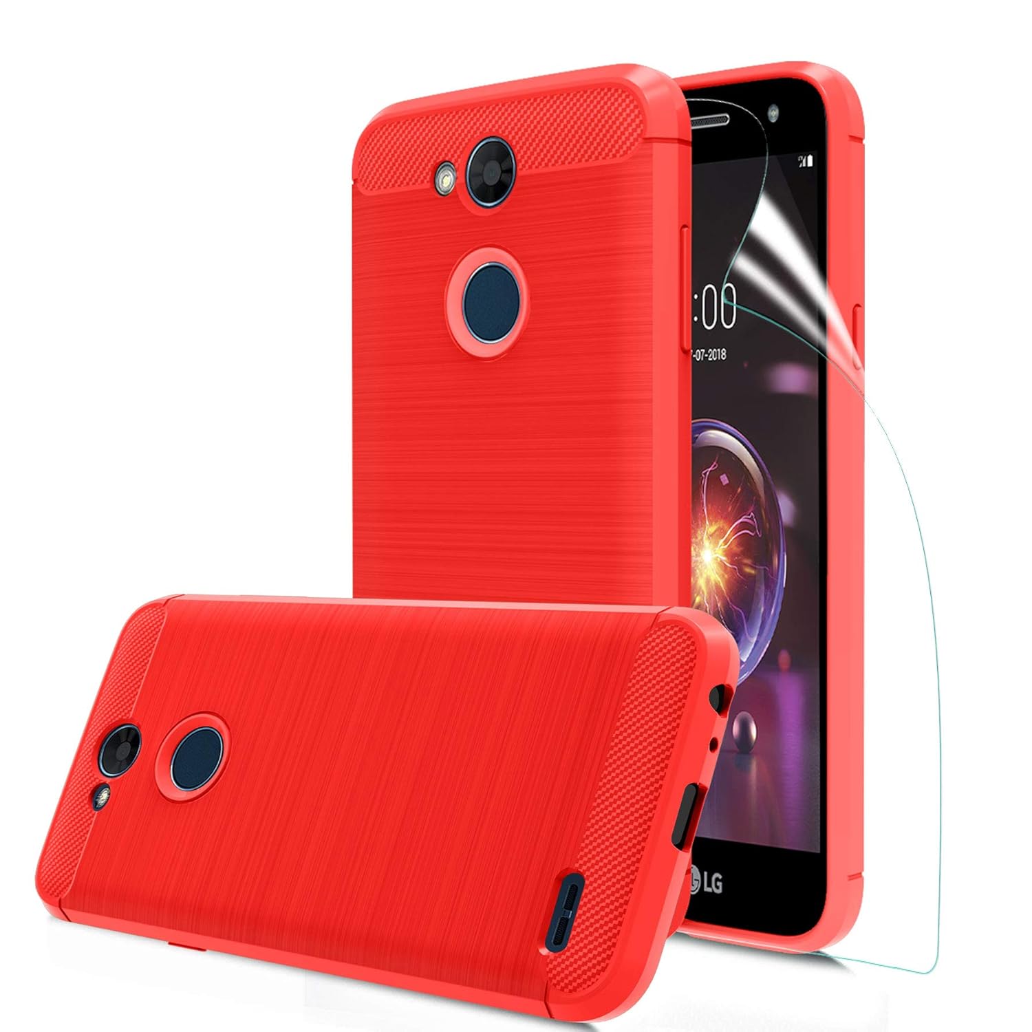 Best lg fiesta lte thin red case