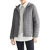 Orolay Women's Lightweight Hooded Puffer Jacket Packable Quilted Zip Up Warm Coat with Pockets