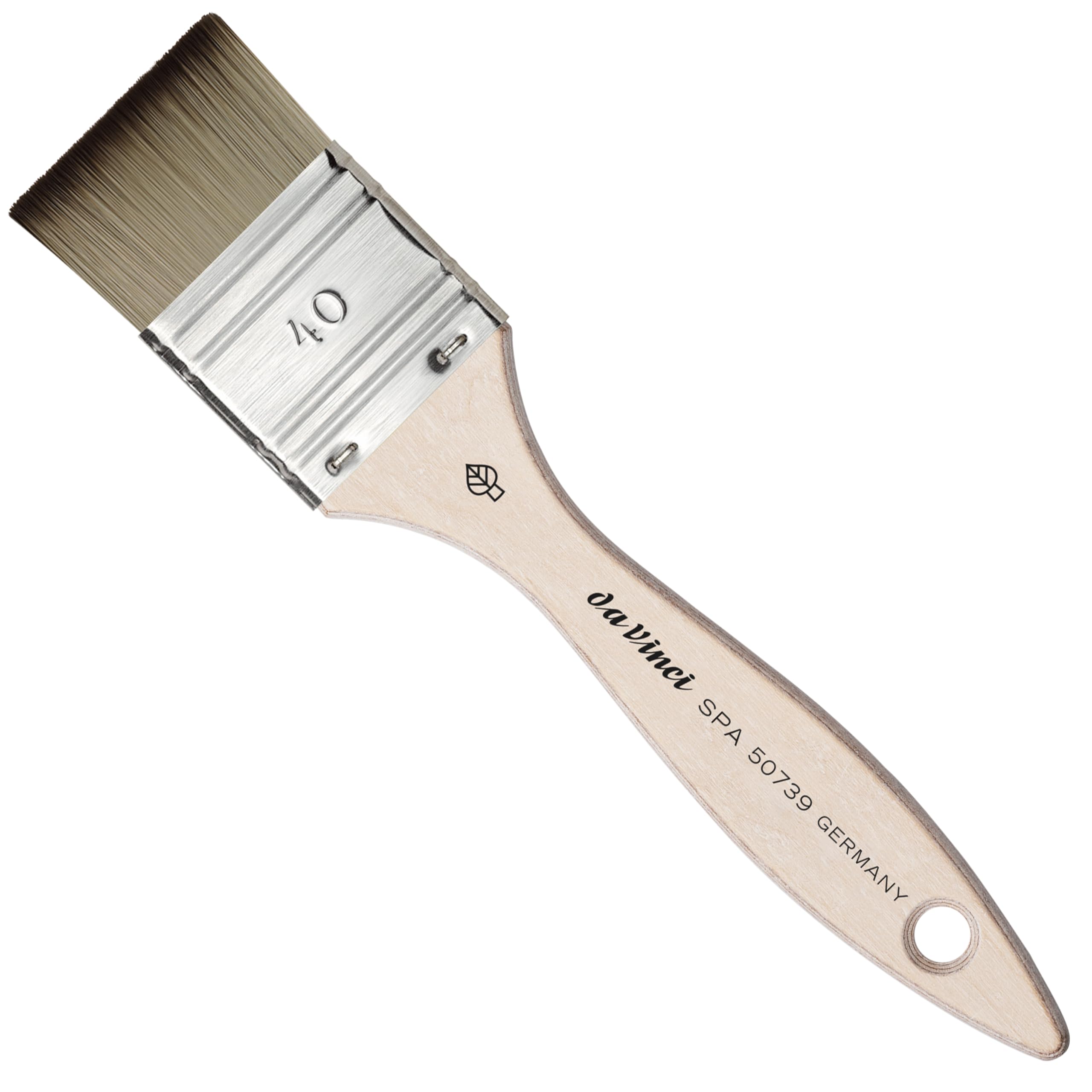 da Vinci MASK BRUSH for face mask and body pack/synthetic fibre/size 40 / handmade in germany