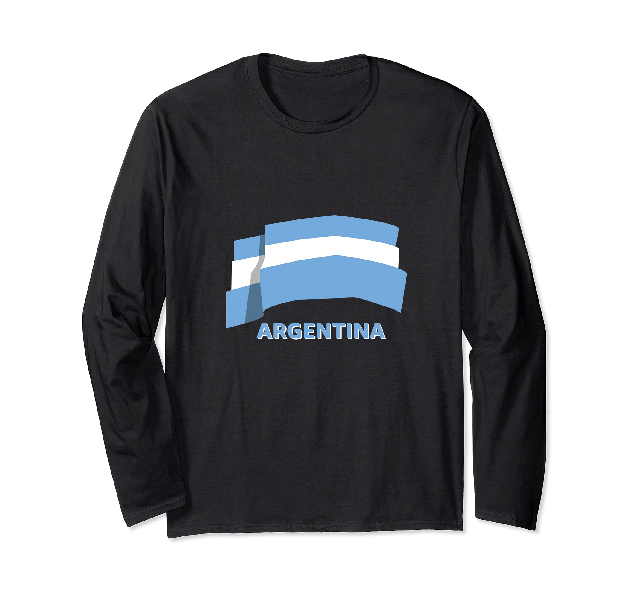 Flag Argentina Long Sleeve T-Shirt