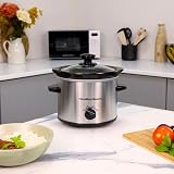 Hamilton Beach Mighty Mini 1.8L Slow Cooker HBSC020S 90W Removable Bowl view 2