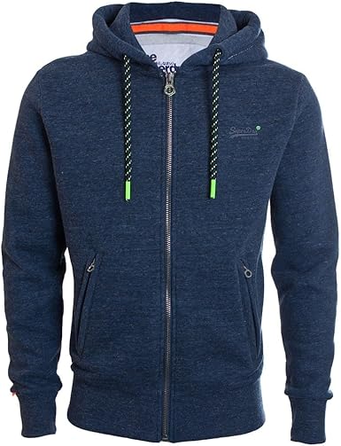 orange label hyper pop zip hoodie