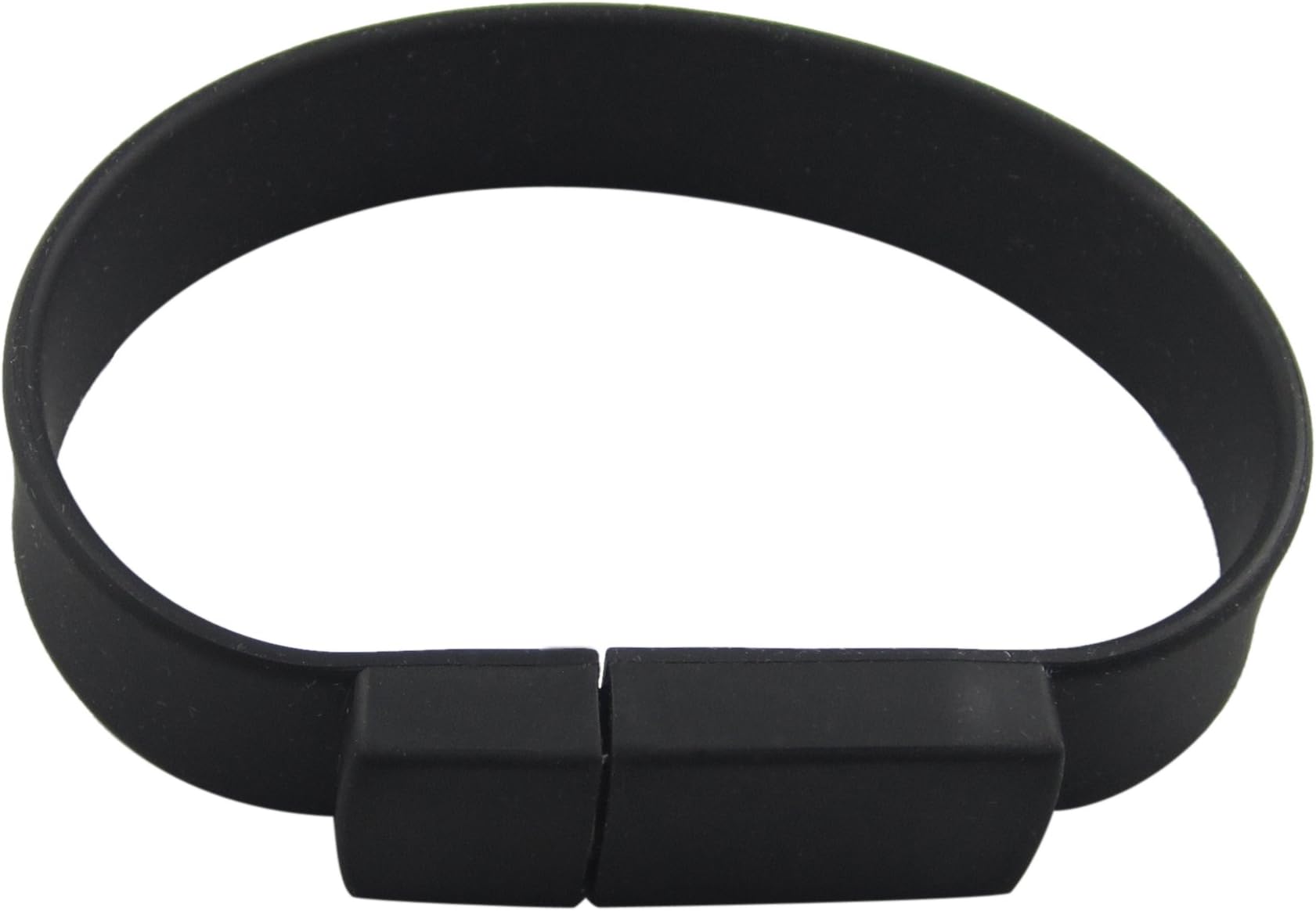 Lalakie Wristband Bracelet USB 3.0 Memory Stick Pendrive Flash Drive 8GB High Speed (Black)