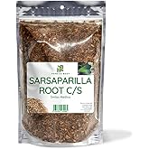 Herb To Body Sarsaparilla Root Cut & Sifted – 4 oz, Wildcrafted Smilax Medica Dried for Sarsaparilla Tea & Herbal Tea, Jamaican Herb for Wellness and Traditional Uses