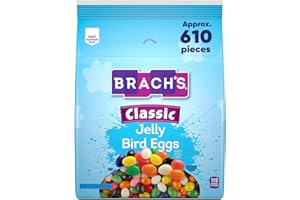 CHAIN & JO SWEETS Brachs Classic Halloween Candy Jelly Beans - 62 Oz Bulk Bag Of Jelly Beans Candy - Perfect For Parties, Gifts, And Everyday Snacking