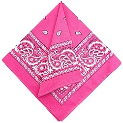MDSTYLE 3 PCS 100% Cotton Bandana for Men & Women