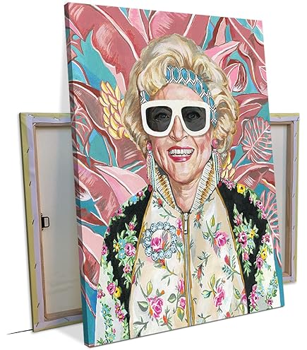 Amazon.com: 80s Artwork Fashion Golden Wall Art Girls Poster