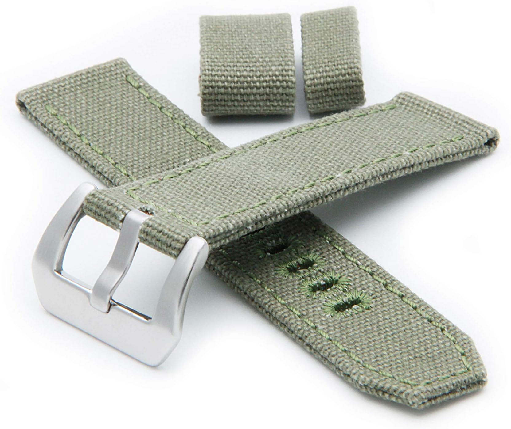 HELM WatchesCS1 Canvas Strap - Green