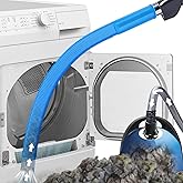 PetOde Dryer Vent Cleaner Kit, Flexible Dryer Lint Vacuum Attachment Compatible with Most Vacuum Cleaner, Blue