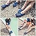 Water Sports Skin Shoes Adult Kids Slip On Aqua Barefoot Beach Socks Surf Pool Durable Outsole (US M:9.5-10, W:10.5-11, Navy)