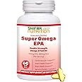 SHIFAA NUTRITION Halal Fish Oil Softgels 60 Ct, Double Strength - Halal Omega 3 Fish Oil Supplements. Wild Caught, Non-GMO & Purified