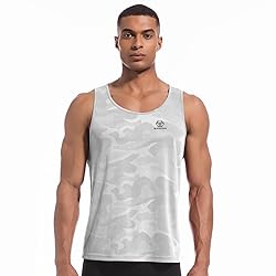 Sanken Men's Quick Dry Workout Tank Tops Breathable