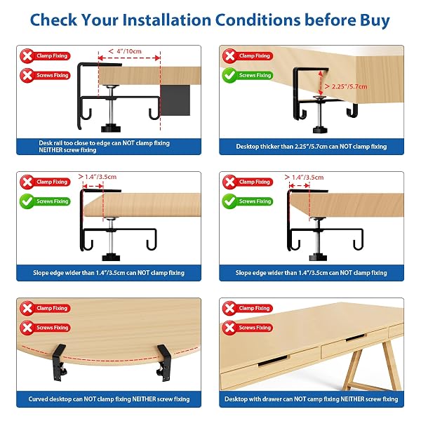 ZILINK NO DRILL UNDER DESK CABLE MANAGEMENT TRAY 30″ CORD ORGANIZER FOR TABLE CLAMP/SCREW MOUNT DESK CABLE MANAGEMENT STURDY WATERPROOF FABRIC CORD HIDERS FOR OFFICE, HOME