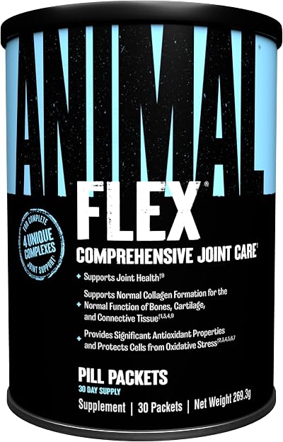 Animal Flex Comprehensive Joint Care 30 Packs Glucosamine Hyaluronic Acid
